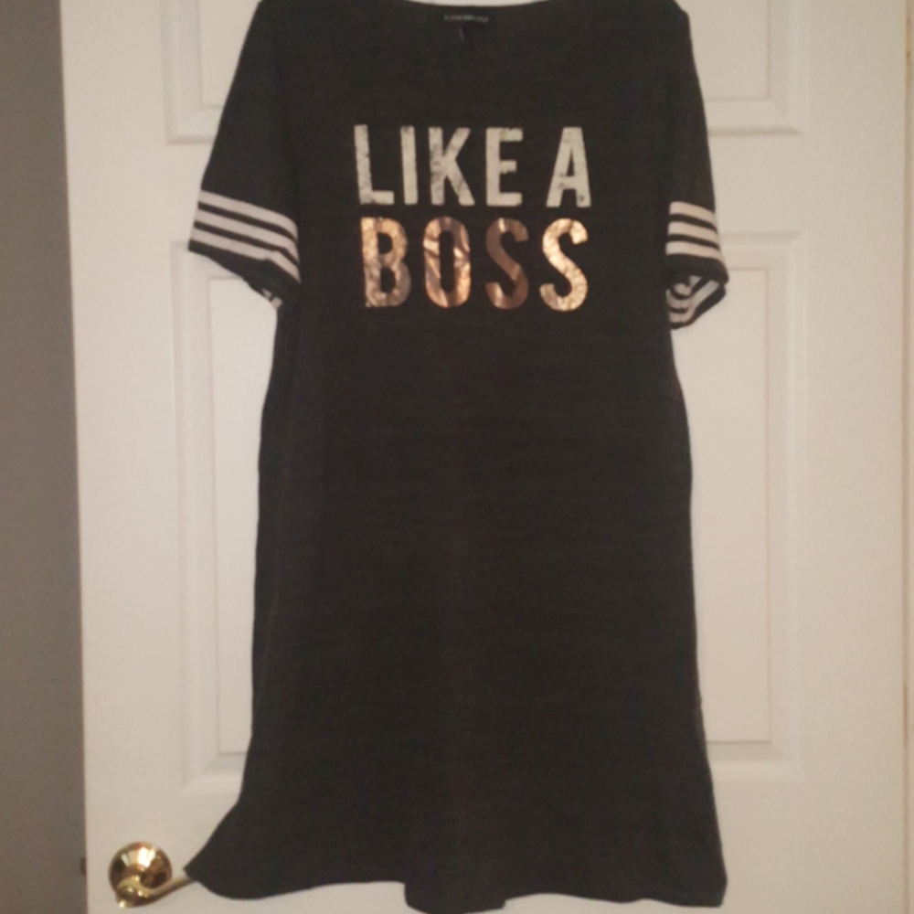 T-Shirt Dress Plus Size